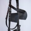 Black webbed harness